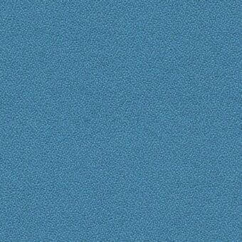 Medium blue fabric sample with dense, consistent texture and subtle tonal variations; tightly woven pile with faint repeating pattern.