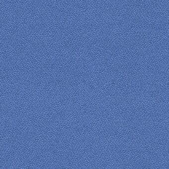 Medium blue fabric sample with a dense, granular texture and subtle shading, identified as “lacividina ys097” in light script.