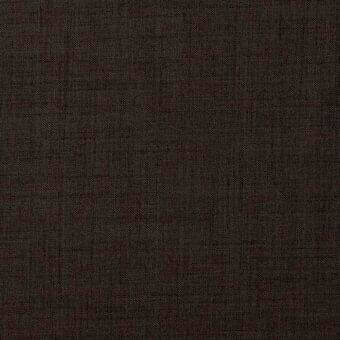 Dark gray woven fabric with heathered reddish-brown flecks, dense grid texture, matte finish, studio shot for textile selection.