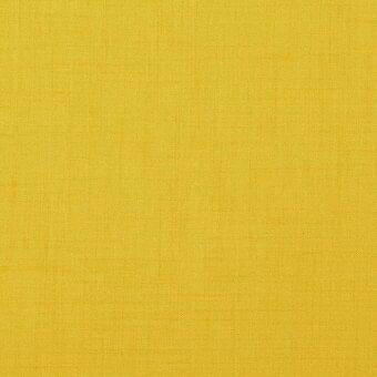Mustard yellow fabric sample with a tight knit weave and matte finish, displaying a subtle grid pattern and uniform texture throughout.