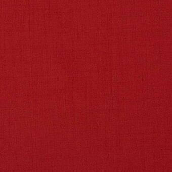 Red fabric swatch with a plain weave texture and matte finish, labeled “lacividina” as a textile sample for tailoring.