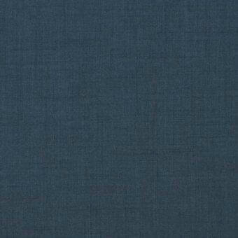 Textile sample, muted teal woven fabric, dense linear pattern with matte finish; lacividina tailor fabric (a) 1950 style.