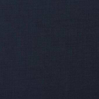 Dark blue fabric sample with a matte finish and tight woven texture, displaying a subtle grid pattern and slight tonal variations.