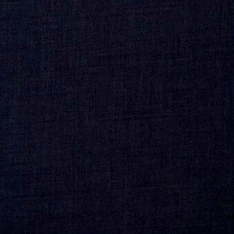 Dark blue woven fabric texture with a nubby, irregular pattern and matte finish, displaying a dense, consistent navy color and subtle yarn variations.