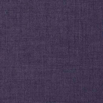 Eggplant purple woven fabric texture, dense linen-like material with subtle irregular surface and matte finish, sample 2950 from Lacividina Tailor.