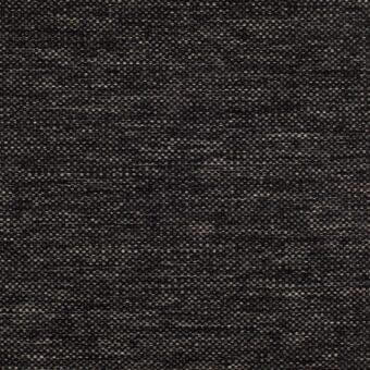 Charcoal gray woven fabric with a dense, irregular grid pattern and matte finish; horizontal band suggests a seam or dye variation.