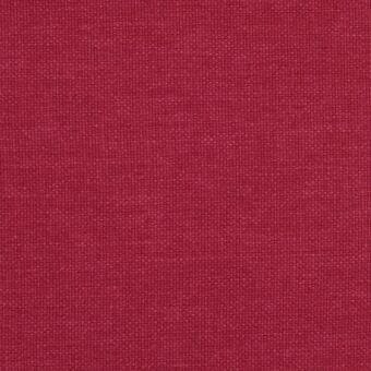 Red fabric sample displaying a dense, even weave and matte finish with a subtle granular texture, presenting a uniform color tone.