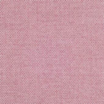 Red hexagonal woven textile pattern with a dense grid arrangement and subtle yarn texture against a lighter red background.