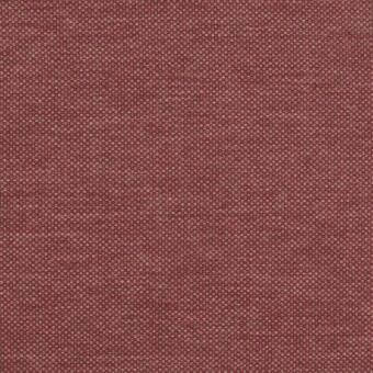 Red geometric fabric with a dense square weave and off-white grid pattern, displaying subtle tonal variations and a textured surface.