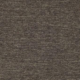 Charcoal gray woven fabric with heathered beige and gold threads, displaying a dense, irregular grid pattern and matte finish.