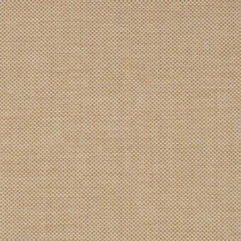 Gold textured fabric with repeating dot pattern and cream lines, matte finish; lacividina angel 501 textile sample.