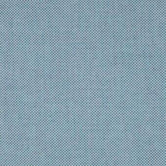 Light blue and gray woven fabric texture with repeating square motifs, matte finish, consistent pattern for upholstery or drapery.