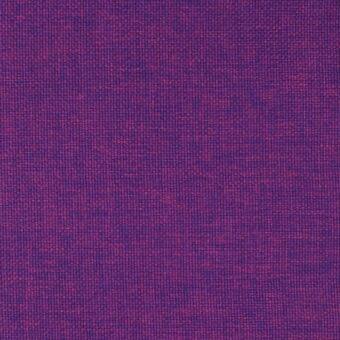 Lacividina fabric sample, purple and magenta woven texture, dense granular surface with mottled color variation, studio lighting.