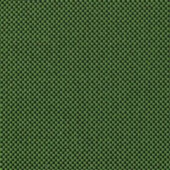 Green geometric fabric texture with a dense square weave and dark thread grid, identified as lacividina samar 7052.11.