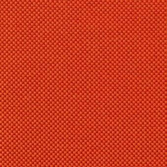 Orange woven fabric with a dense geometric pattern and matte texture, suitable for upholstery applications.