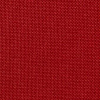 Red woven fabric with a grid pattern, exhibiting a textured surface and subtle tonal variations, likely a durable synthetic material.