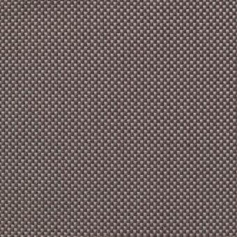 Woven samar fabric 7052.27 from Lacividina collection, dark brown and light beige grid pattern, textured surface.