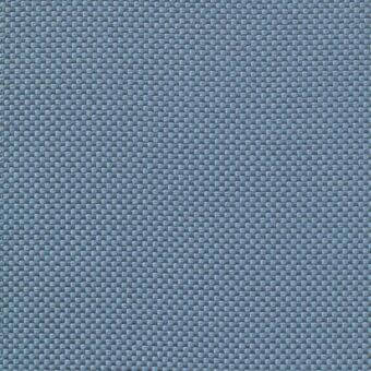 Blue woven fabric with square grid pattern, matte texture, and dark gray threads; “samar” 7052.50 from lacividina fabrics collection.
