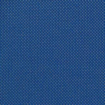 Blue woven fabric with repeating square motifs and gray accents, tight grid pattern, matte finish, lacividina samar 7052.51 textile.