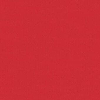 Red fabric swatch displaying a grainy texture, matte finish, and woven material composition with a saturated crimson color and subtle surface detail.