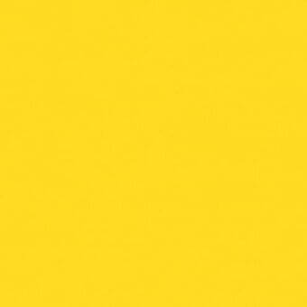 Yellow fabric swatch, matte finish, uniform color, tightly woven texture, studio lighting, neutral background, color sample presentation.