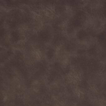 Dark brown fabric texture with mottled grain, displaying uneven tonal variations and an organic, distressed pattern across the surface.