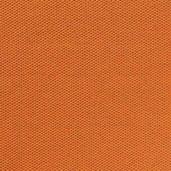 Orange woven fabric texture displays a dense, regular grid pattern with matte finish and subtle tonal variations, sample ID 7067.04.