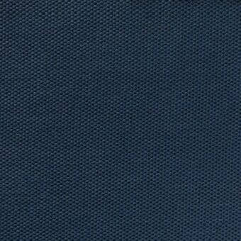 Blue woven fabric texture with a matte finish and granular appearance, displaying a consistent, dense, and uniform weave structure.