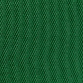 Medium-green woven fabric with a dense, uniform texture and repeating geometric patterns, exhibiting a matte, durable finish.