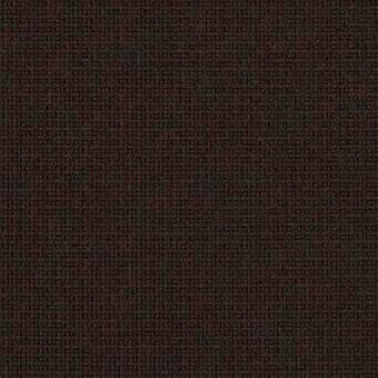 Dark brown woven fabric texture, tight grid pattern, matte finish, possibly wool-blend; Fame 61044 from Lacividina fabrics collection.