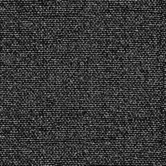 Dark gray woven fabric sample with speckled texture, irregular pattern, and diffuse lighting, possibly linen or a linen blend.