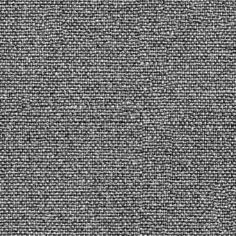 Flax fabric texture, grayscale palette, dense irregular weave with granular surface and matte finish, consistent uniform pattern.
