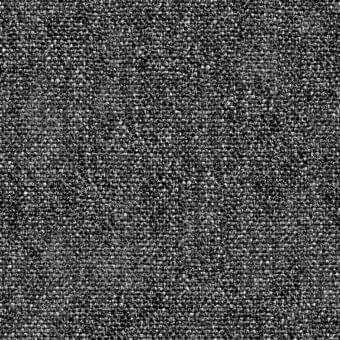 Grayscale abstract texture with dense, irregular shapes ranging from black to white, creating a granular, static-like visual composition.