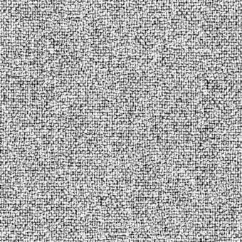 Granular gray and white fabric texture displays a chaotic, mottled pattern of irregular shapes with a matte finish and no directional grain.