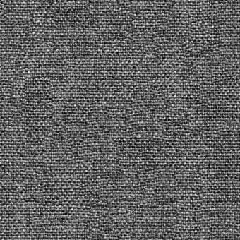 Medium gray flax fabric texture with a dense, granular weave and subtle tonal variations; matte finish, uniform pattern.