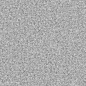 Woven flax fabric texture, muted gray tone, dense irregular pattern with horizontal and vertical threads, heathered effect, studio lighting.