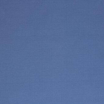 Blue stretchy fabric with a repeating dot pattern, smooth woven texture, consistent medium tone, lacividina fabrics collection, fabric (b).