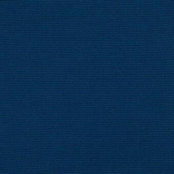 Blue fabric sample with a dense, uniform weave and matte finish, displaying a subtle vertical ribbing pattern and durable texture.