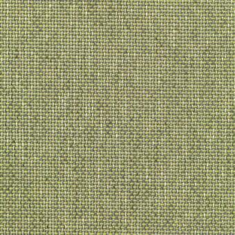 Olive-green woven fabric sample with silver-gray threads, dense grid pattern, matte finish, displaying “hestan 7035.22” identifier.