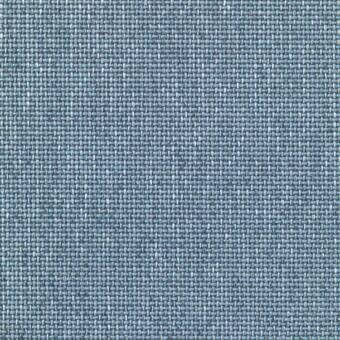 Hestan fabric by Lacividina, cool blue woven texture with silvery-gray threads, structured grid pattern, code 7035.28.
