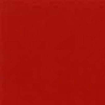 Red satin fabric texture sample, smooth sheen, warm tone, square edges, diffused lighting, lacividina r2351 material swatch.