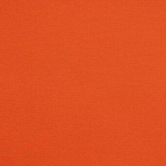 Tomato red synthetic fabric swatch displaying a tight weave and granular texture, even lighting, solid color, lacividina fabrics.