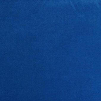 Lacividina superb fabric swatch, deep blue velvet texture, matte finish with tonal variations and a small dark speck.