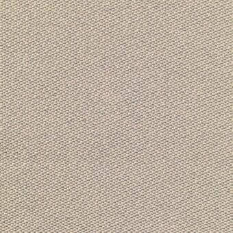 Beige and gray woven fabric displaying a dense, regular grid pattern with a matte finish and textured, slightly rough surface.