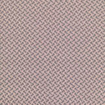 Woven fabric texture, blush pink and gray tones, subtle geometric zigzag pattern, dense matte finish, studio lighting, neutral background.