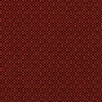 Lacividina iris fabric 5.08217.001.302, reddish-brown woven textile with repeating square grid pattern and subtle sheen.