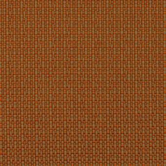 Iris fabric texture, lacividina collection, orange and olive grid weave, model 5.08217.001.404, dense durable material.