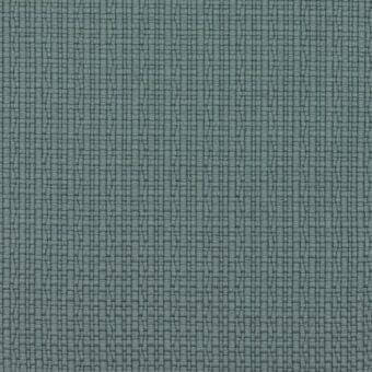Textured iris fabric sample, dusty teal grid weave, lacividina collection 5.08217.001.711, matte finish, consistent tight weave.