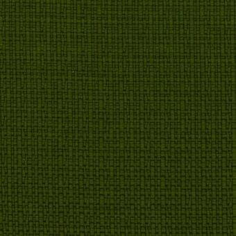 Olive green woven fabric with a dense grid pattern and square intersections, showcasing a textured, durable material close-up.