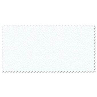 White fabric swatch with repeating diamond texture and zig-zag edges, displaying label “lacividina > fabrics > fabric (c) > trend > 3150”.